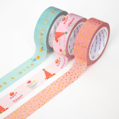 BIRTHDAY PACK WASHI PAPER TAPE