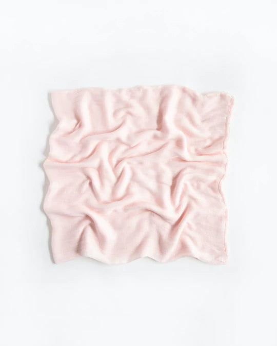 DELUXE MUSLIN SWADDLE BLANKET - BLUSH
