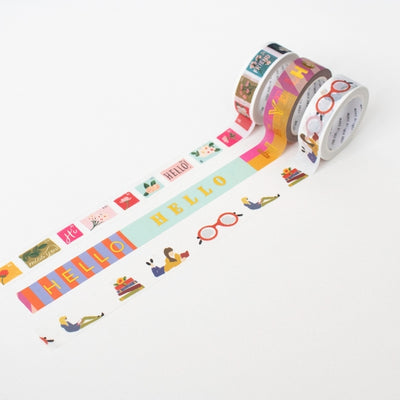 BOOK LOVER WASHI PAPER TAPE