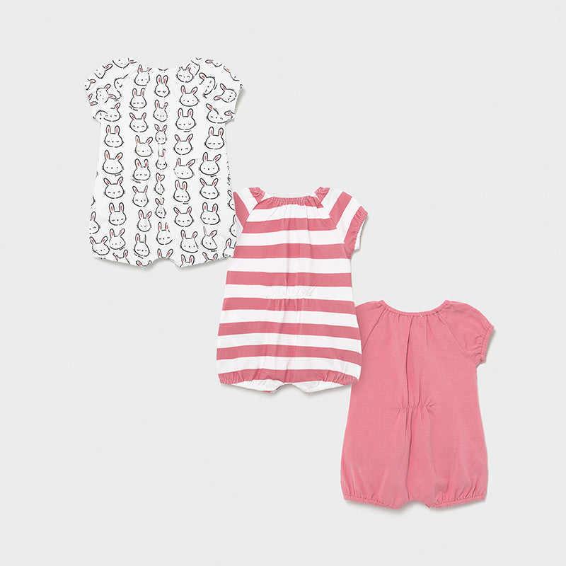 BUNNY KNIT ONESIES NEWBORN GIRL