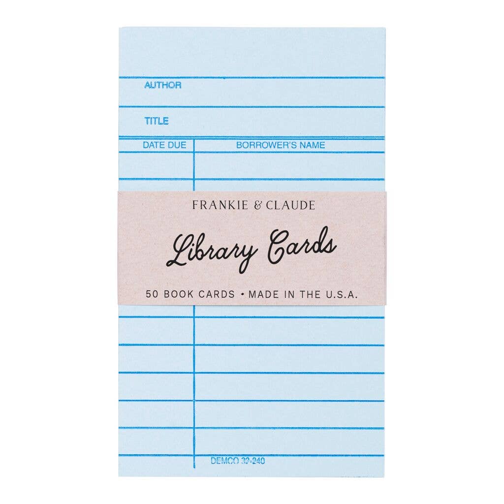 LIBRARY CARDS