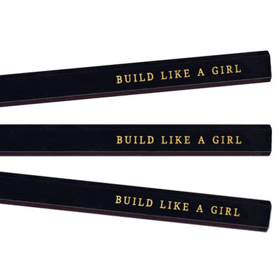 BUILD LIKE A GIRL CARPENTER PENCIL SET