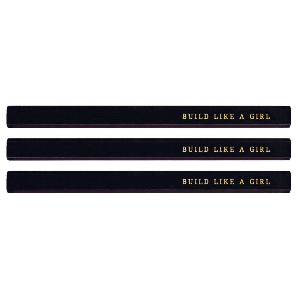 BUILD LIKE A GIRL CARPENTER PENCIL SET