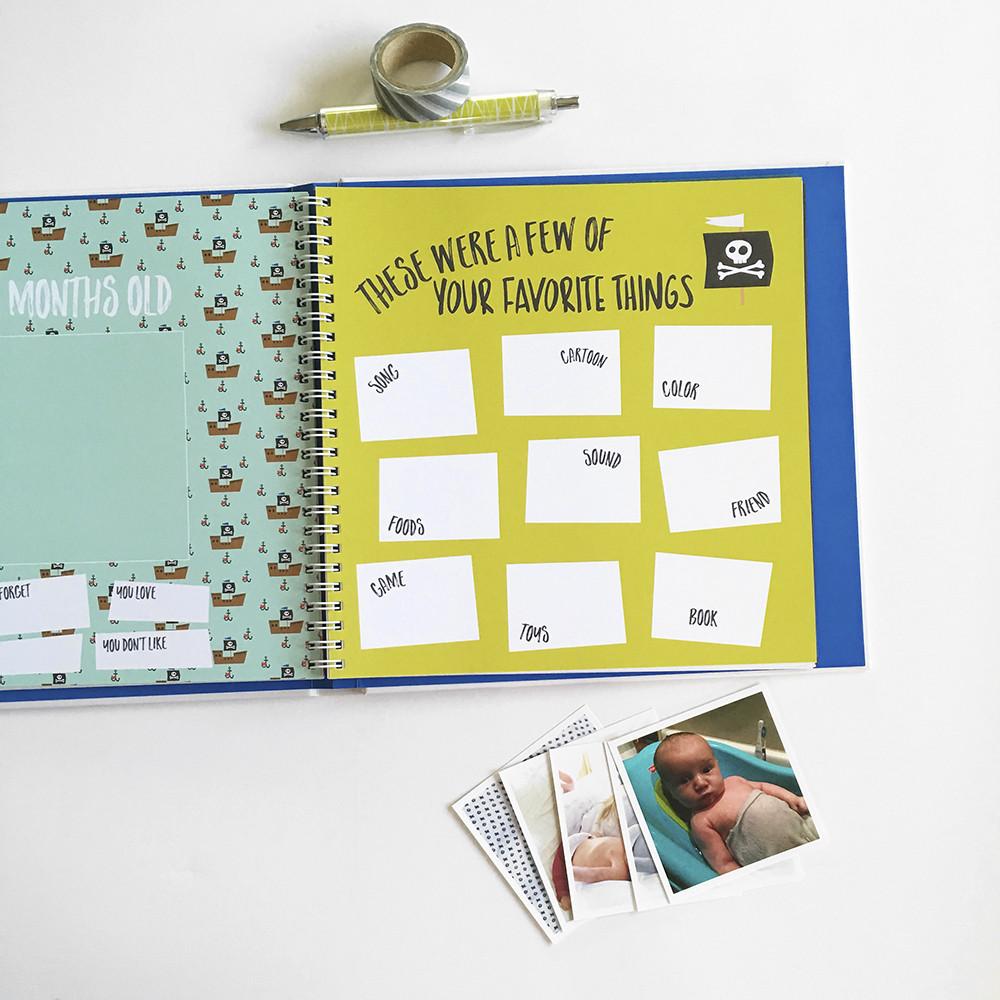 LITTLE CAPTAIN MEMORY BOOK