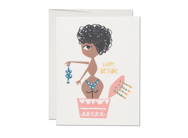 CAKE LADY CARD