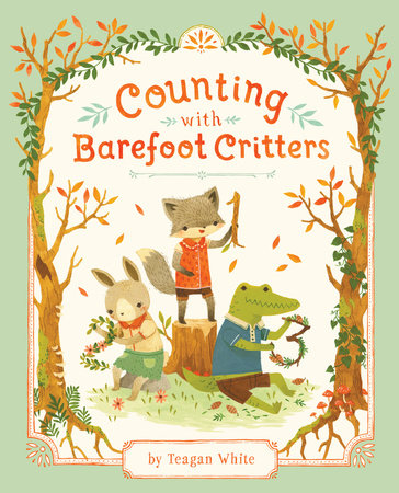 COUNTING WITH BAREFOOT CRITTERS - BOARD BOOK