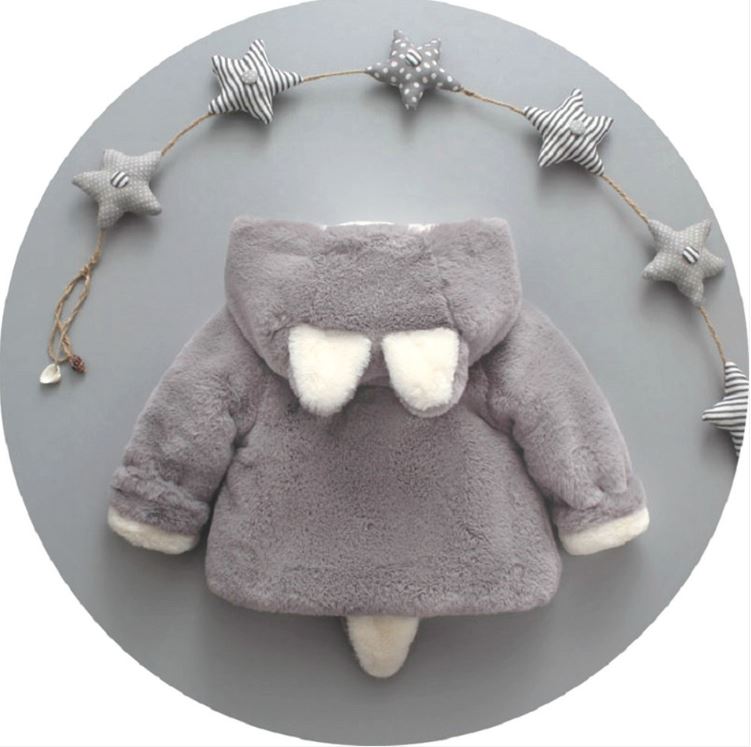 FINAL SALE - COZY FOX HOODED COAT