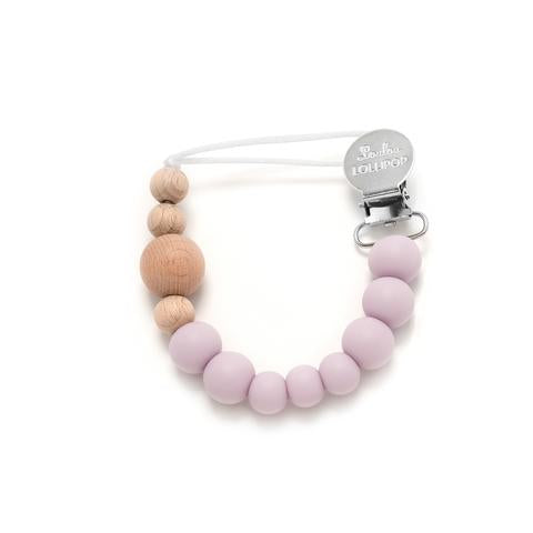 COLOR BLOCK PACIFIER CLIP