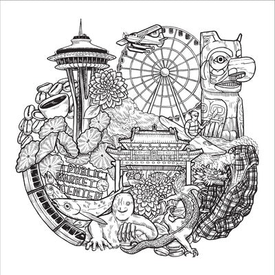 COLOR THE PACIFIC NORTHWEST