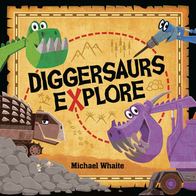 DIGGASAURS EXPLORE BOARD BOOK