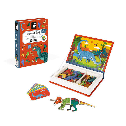 DINOSAURS MAGNETI'BOOK