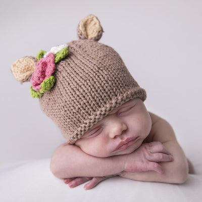 NEWBORN DOE BEANIE HAT