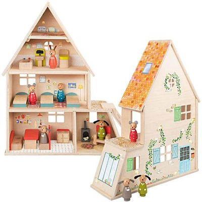 DOLL HOUSE WITH FURNITURE