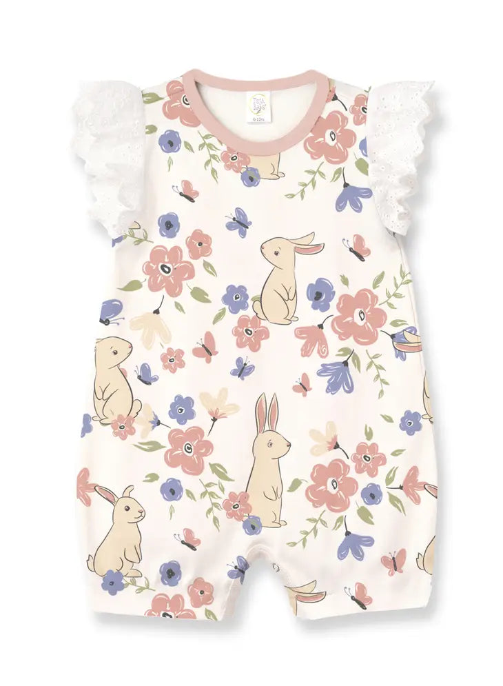 EASTER GARDEN BUBBLE ROMPER