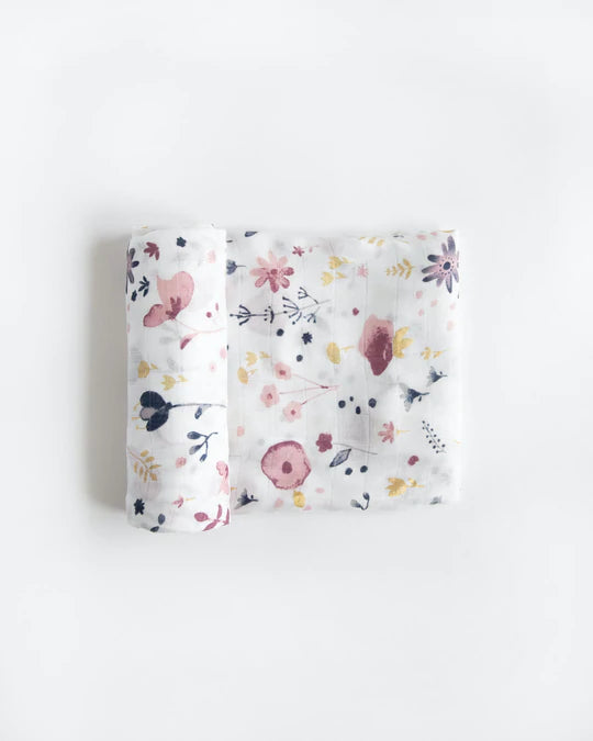DELUXE MUSLIN SWADDLE - FAIRY GARDEN