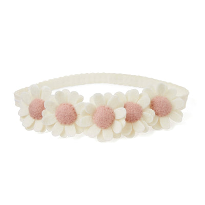 FLOWER CREAM HEADBAND