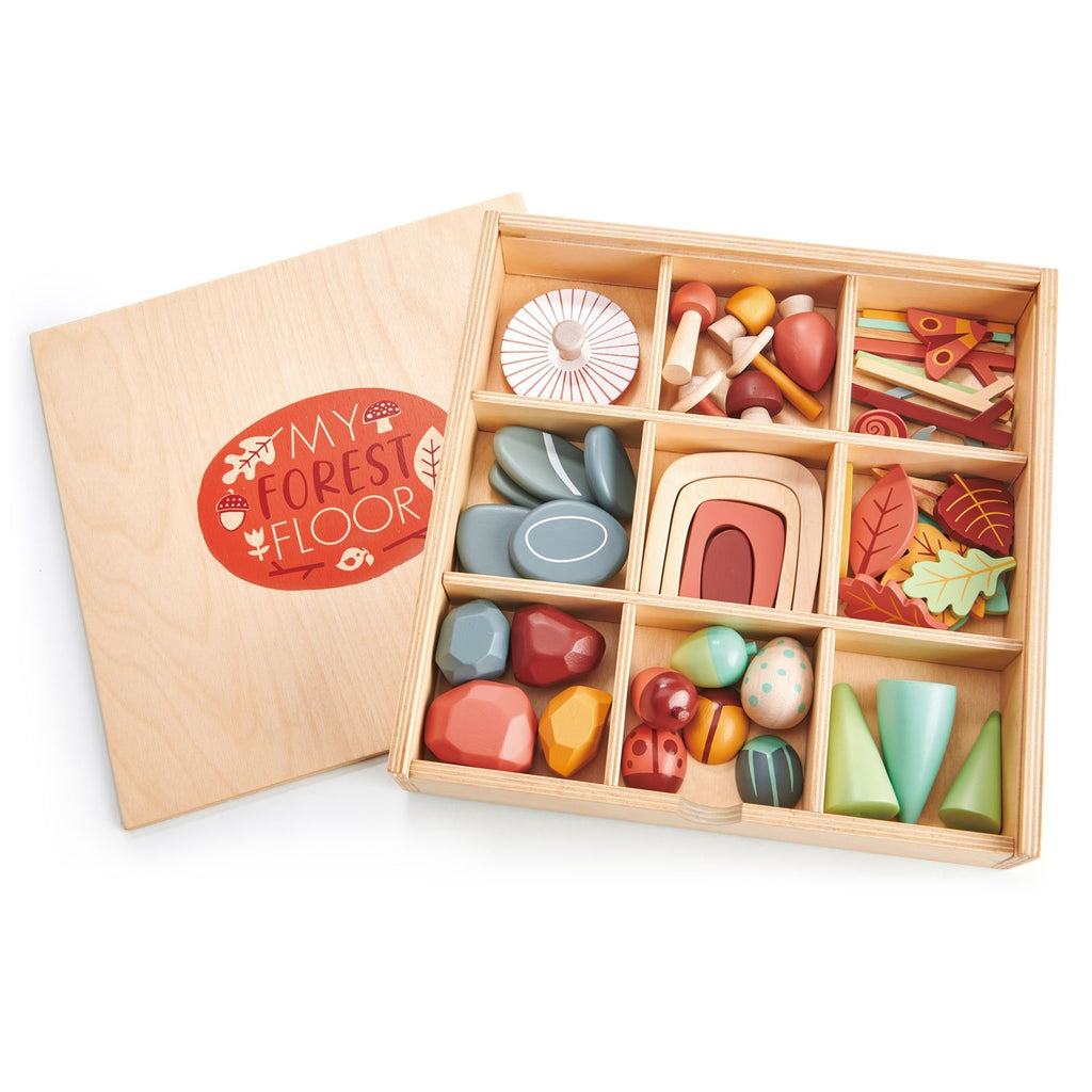MY FOREST FLOOR WOODEN TOY SET