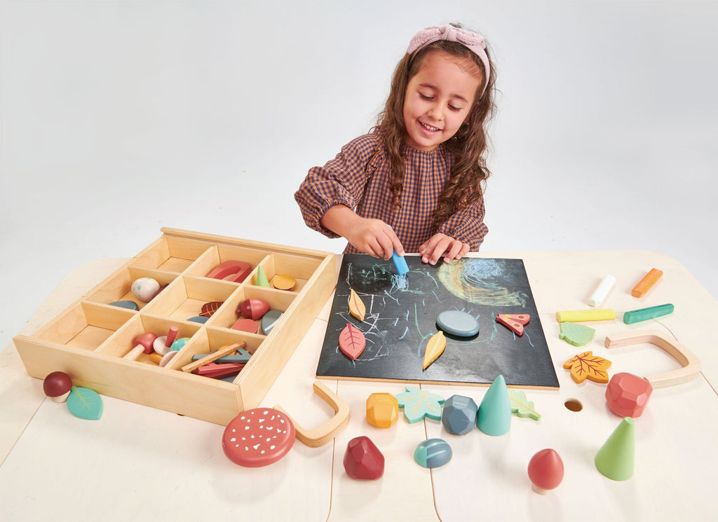 MY FOREST FLOOR WOODEN TOY SET