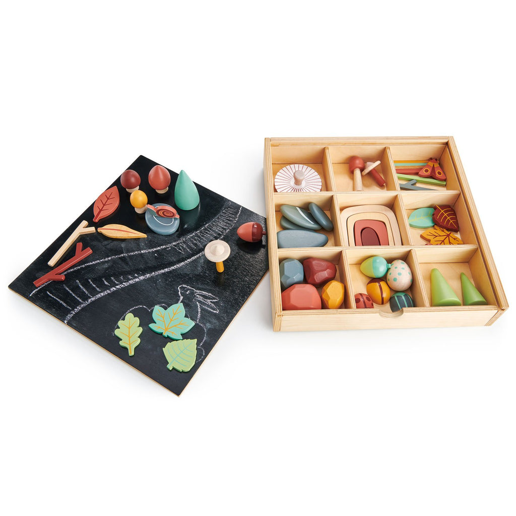 MY FOREST FLOOR WOODEN TOY SET