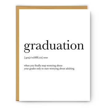 GRADUATION CARD