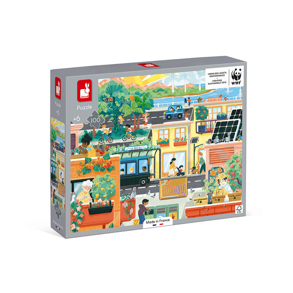 GREEN CITY PUZZLE - 100 PCS