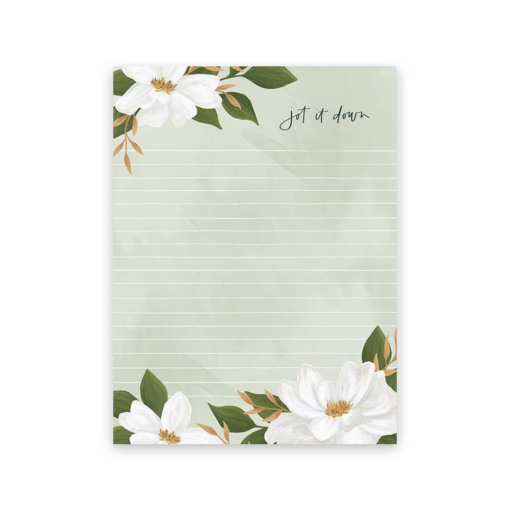 MAGNOLIA LINED NOTEPAD