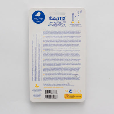 GRAB N GO - AQUA BRUSH PEN AND BUTTERSTIX® AQUARELLE 4PK