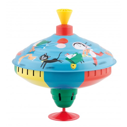LARGE BAMBINS SPINNING TOP