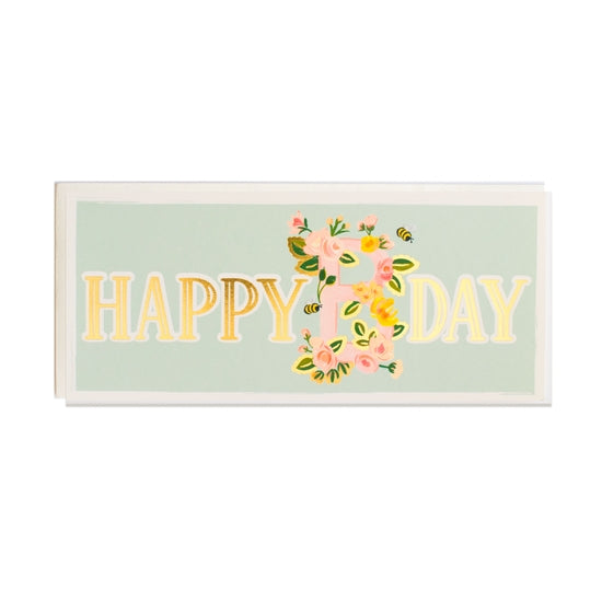 HAPPY 'B' DAY CARD