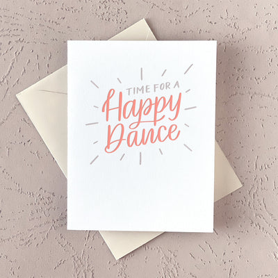 HAPPY DANCE LETTER PRESS