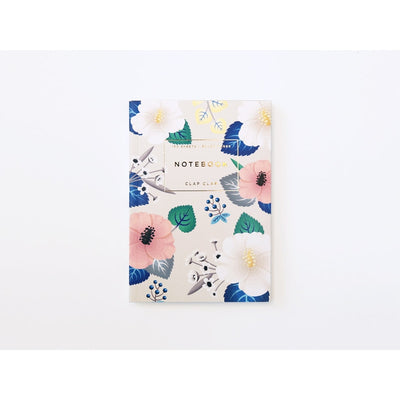 HIBISCUS NOTEBOOK - IVORY