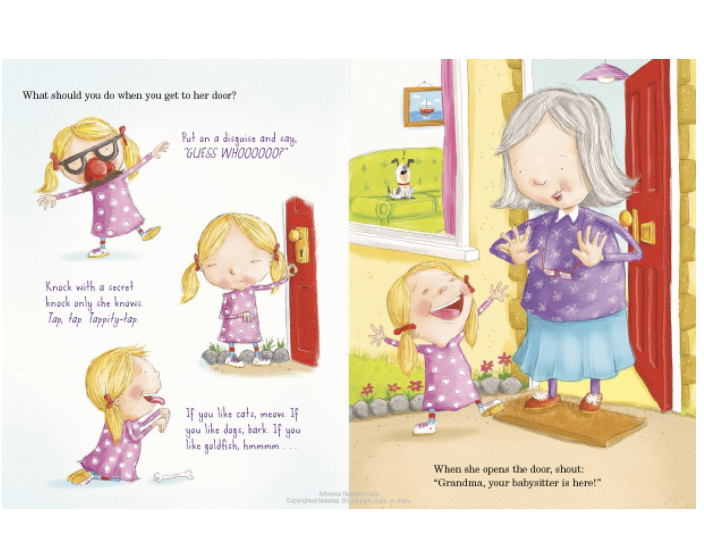 HOW TO BABYSIT A GRANDMA - PICTURE BOOK