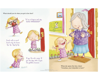 HOW TO BABYSIT A GRANDMA - PICTURE BOOK