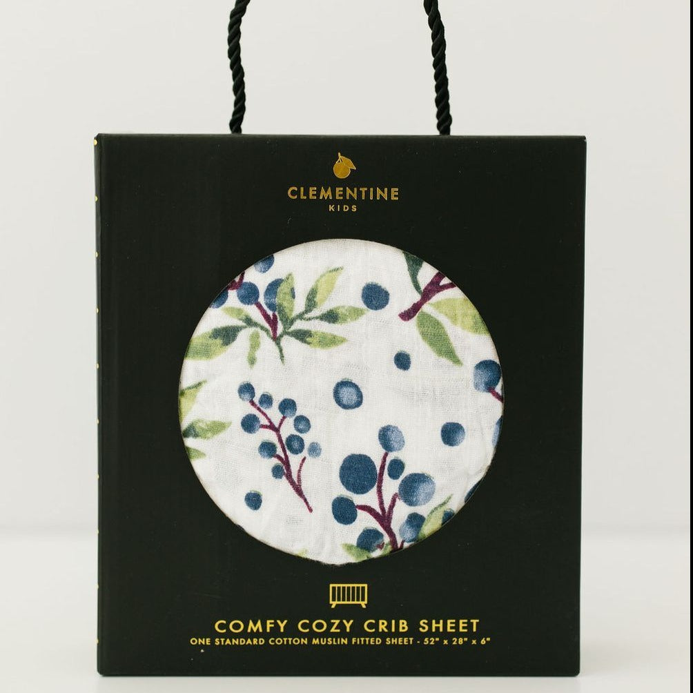HUCKLEBERRY CRIB SHEET
