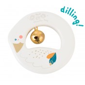 GOOSE WOODEN RATTLE