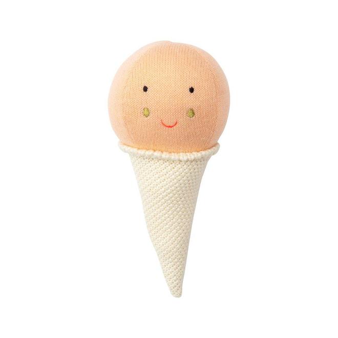 ICE CREAM BABY RATTLE