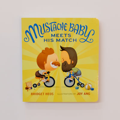 MUSTACHE BABY MEETS HIS MATCH BOARD BOOK