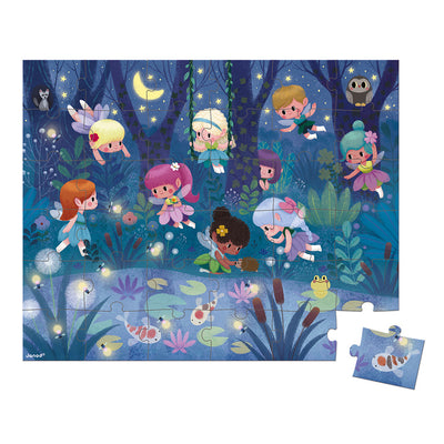 FAIRIES & WATERLILIES PUZZLE -36 PC