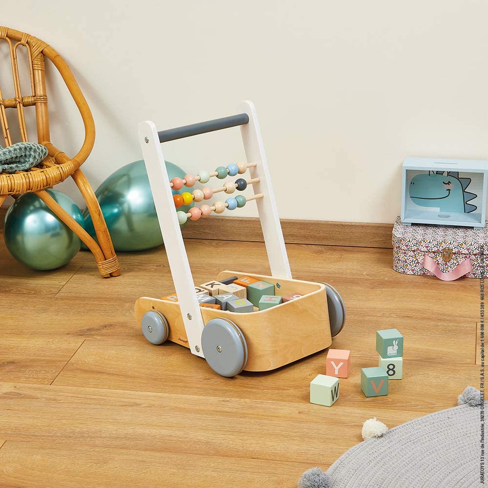 CART WITH ABC BLOCKS