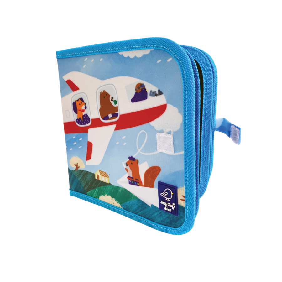 JAQ JAQ & FRIENDS - DOODLE IT & GO ERASABLE BOOK