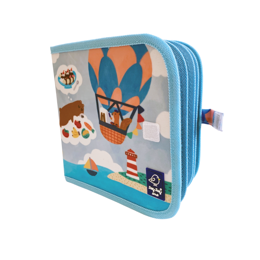 JAQ JAQ & FRIENDS - DOODLE IT & GO ERASABLE BOOK