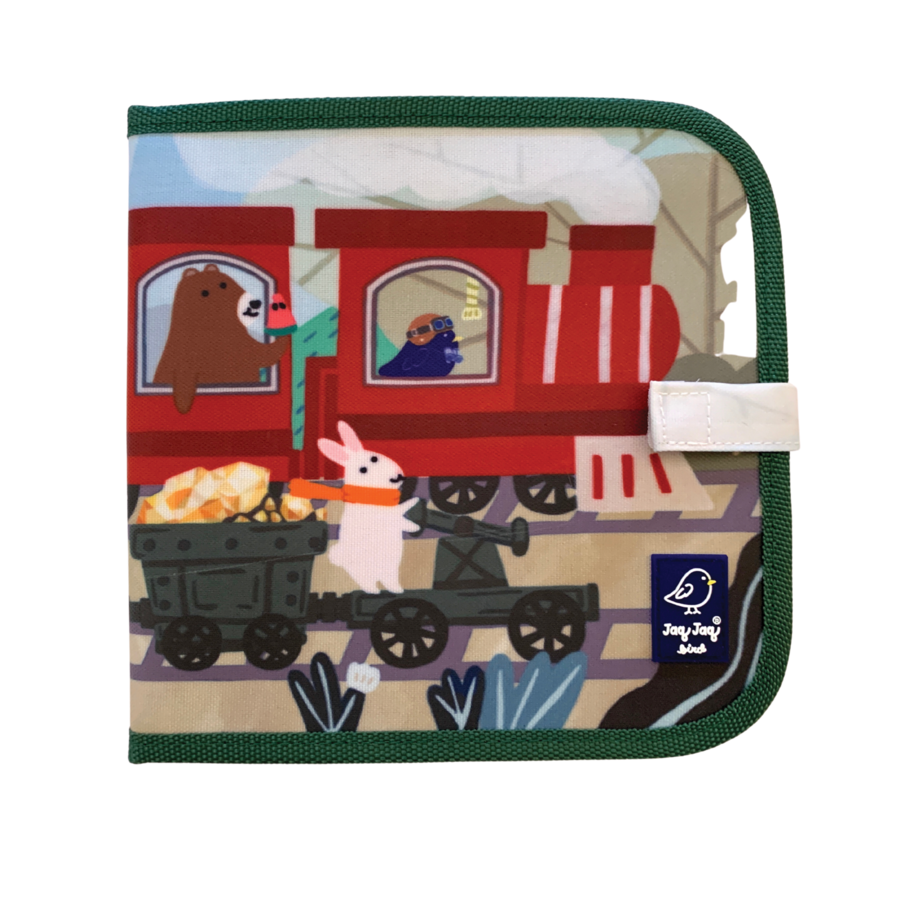 JAQ JAQ & FRIENDS - DOODLE IT & GO ERASABLE BOOK