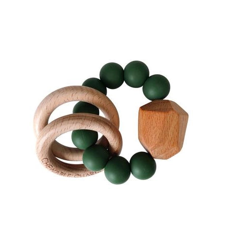 HAYES SILICONE + WOOD TEETHER