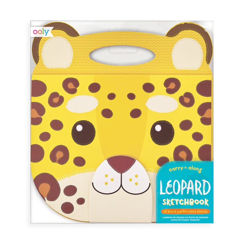 ANIMAL CARRY ALONG SKETCHBOOK - LEOPARD