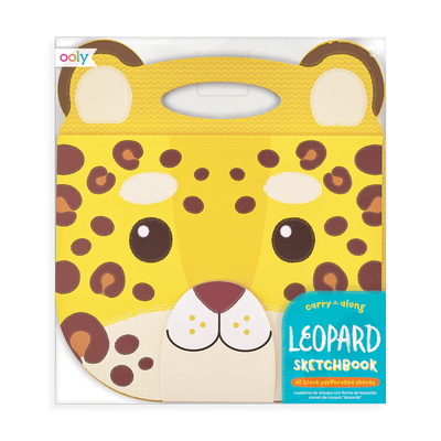 ANIMAL CARRY ALONG SKETCHBOOK - LEOPARD