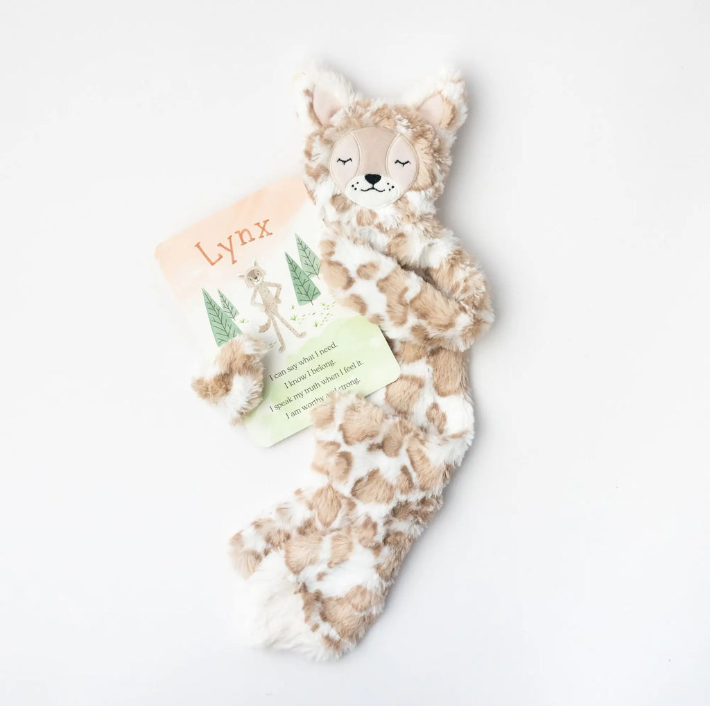 SPOTTED BEIGE LYNX SNUGGLER - SELF EXPRESSION