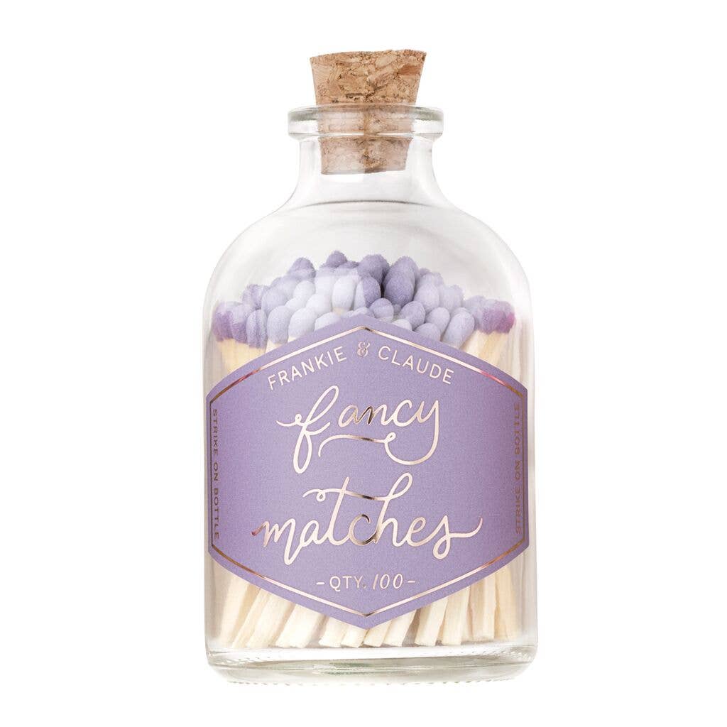 LAVENDER SMALL MATCH JAR