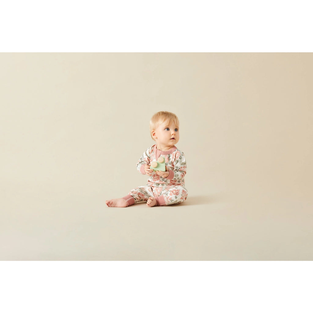 MAGNOLIA ZIP ROMPER