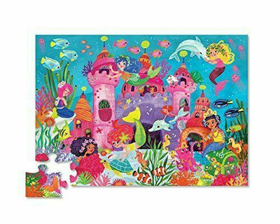 36 PIECE FLOOR PUZZLE - MERMAID PALACE