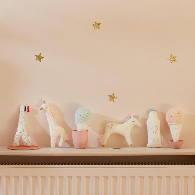 ICE CREAM BABY RATTLE